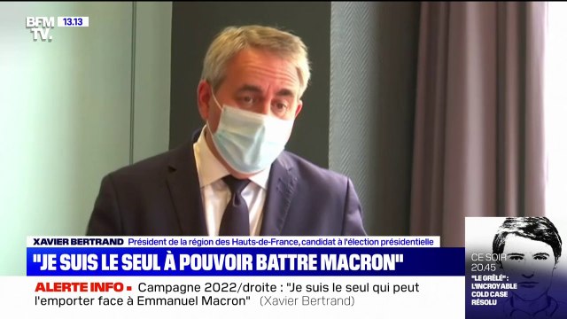 Xavier Bertrand refuse de participer au congrès des Républicains: Je suis celui qui peut l'emporter face à Macron