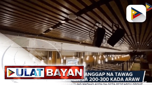 Bilang ng natatanggap na tawag ng OHCC, bumaba sa 200-300 kada araw pero mga ospital sa ilang rehiyon, nananatili sa critical at high risk