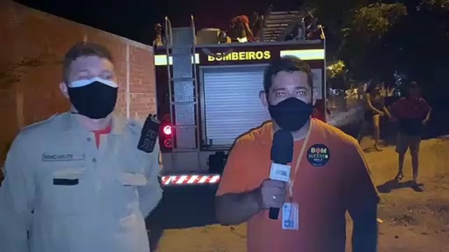 Em Pombal, princípio de incêndio é registrado em galpão e bombeiros alertam contra queimadas