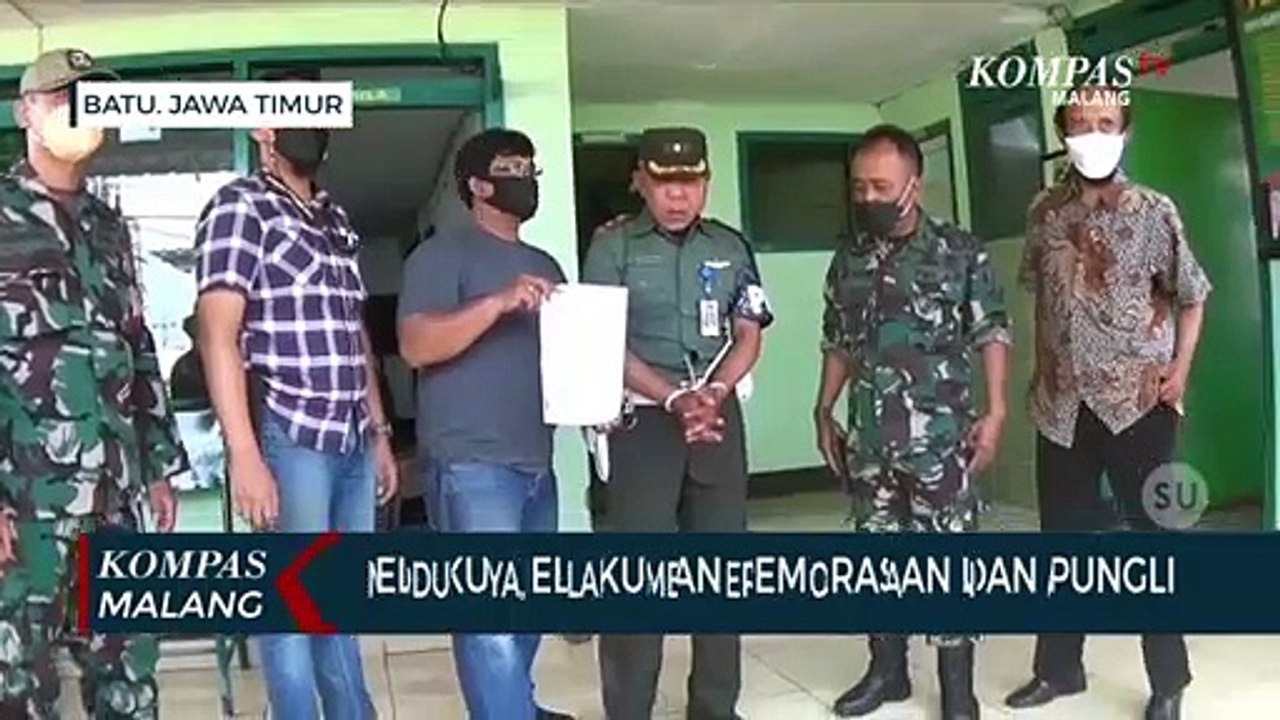 Peras Pemilik Villa, Tentara Gadungan Diamankan