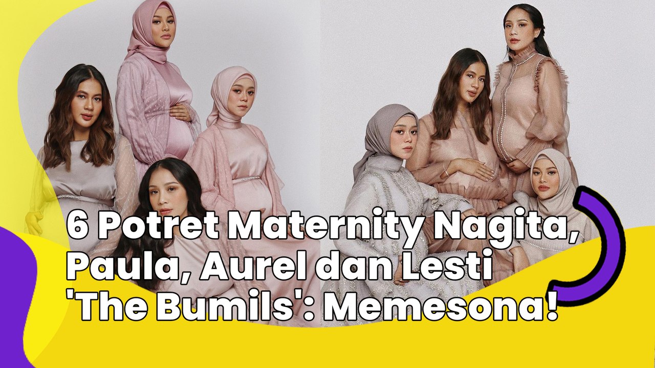 6 Potret Maternity Nagita, Paula, Aurel dan Lesti 'The Bumils': Memesona!