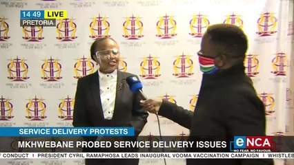 Mkhwebane probing service delivery issues