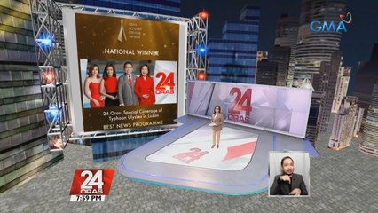 Ilang programa ng GMA Network, wagi sa prestihiyosong Asian Academy Creative Awards. | 24 Oras