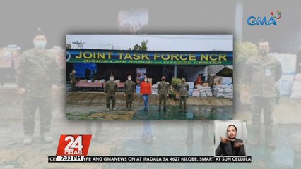 Download Video: Mga sundalo, kabilang ang mga tinamaan ng COVID-19, hinatiran ng tulong ng GMA Kapuso Foundation | 24 Oras