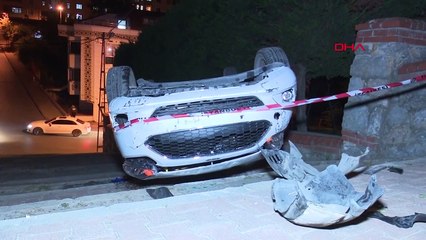 Navigasyon Yönlendirince Merdivenli Sokağa Girdi; Böyle Yuvarlandı