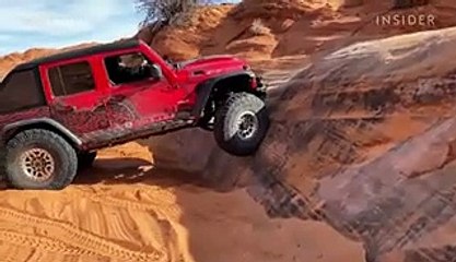 How Jeeps climb 'verticals'