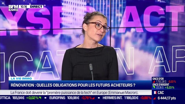 Marie Coeurderoy: Rénovation, quelles obligations pour les futurs acheteurs ? - 01/10