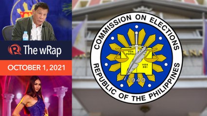 Filing of candidacies for 2022 begins in the Philippines | Evening wRap