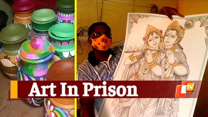 Odisha Jail Inmate With Amazing Brush-strokes