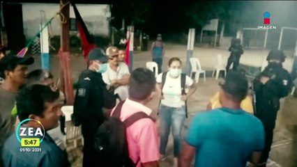 Pobladores de Jocotepec liberan a policías y trabajadoras del Bienestar