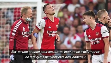 7e j. - Arteta commente l'absence de Xhaka : "Il doit y avoir d'autres leaders"