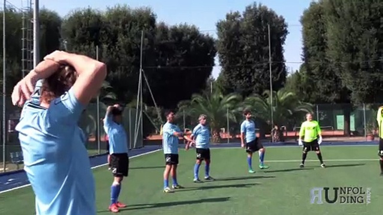 Doppia seduta di allenamento oggi   per la nazionale attori di Calcio