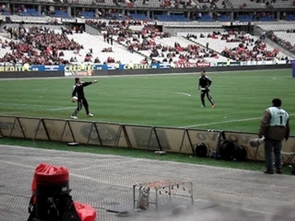 GREGORY COUPET AU STADE DE FRANCE