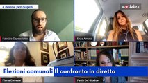Elezioni Comunali, confronto tra candidate a Napoli: Paola Del Giudice, Enza Amato e Flavia Correale