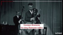 Georges Brassens en cinq chansons cultes