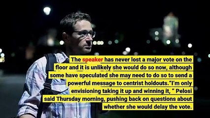 House prepares for possible vote on infrastructure bill amid fractious