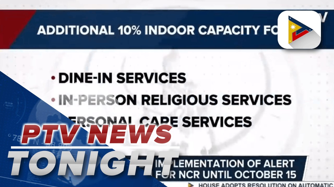 Government extends implementation of Alert Level 4 system for NCR until October 15 | via @naomiPTV