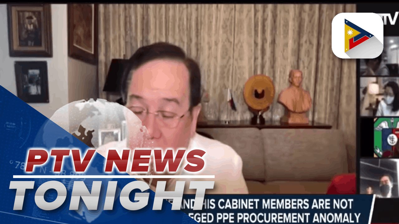 PRRD insists he and his cabinet members are not involved in the alleged PPE procurement anomaly | via @naomiPTV
