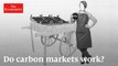 How do carbon markets work?