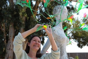 Son dakika... Manavgat yangınında toplanan atıklar Altın Portakal'ın simge heykeline dönüştü