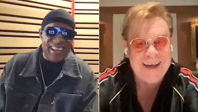 Elton John and Stevie Wonder Talk Coming Together for ‘Finish Line,’ Being Fans of Each Other & More | Billboard News