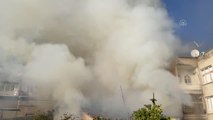 Son dakika haberleri | KAHRAMANMARAŞ - Metruk binada çıkan yangın söndürüldü