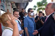 Memleket Partisi lideri Muharrem İnce'ye Aydın'da tepki: Hakkımızı helal etmiyoruz, bizi sattınız