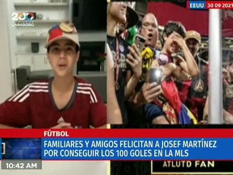 Deportes VTV | Josef Martínez anotó su gol número 100 con el Atlanta United en la MLS
