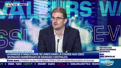 Xavier Fenaux vs Alexandre Stachtchenko vs Owen Simonin : La banque d’Angleterre se lance dans la course aux CBDC - 01/10