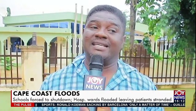 Schools forced to shutdown Hosp ward flooded leaving patients stranded - The Pulse on Joy News (1-10-21)