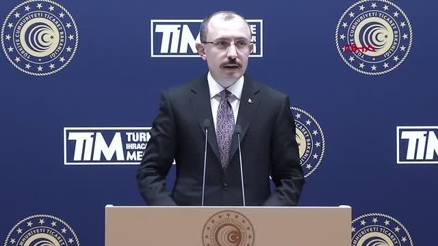 BAKAN MUŞ: EYLÜL AYI İHRACATIMIZ YÜZDE 30 ARTIŞLA 20,8 MİLYAR DOLAR SEVİYESİNDE GERÇEKLEŞTİ