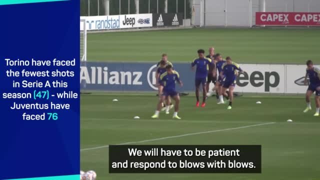 Allegri says Juve are prepared to go 'blow to blow' with tough Torino