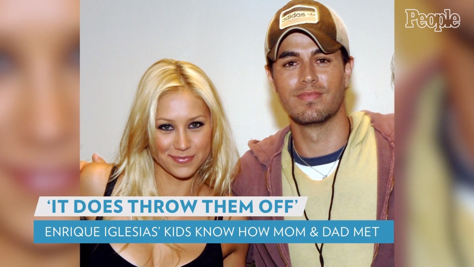 Enrique Iglesias Shares 'Incredible' Reaction Kids Had to Steamy Music  Video with Anna Kournikova - video Dailymotion