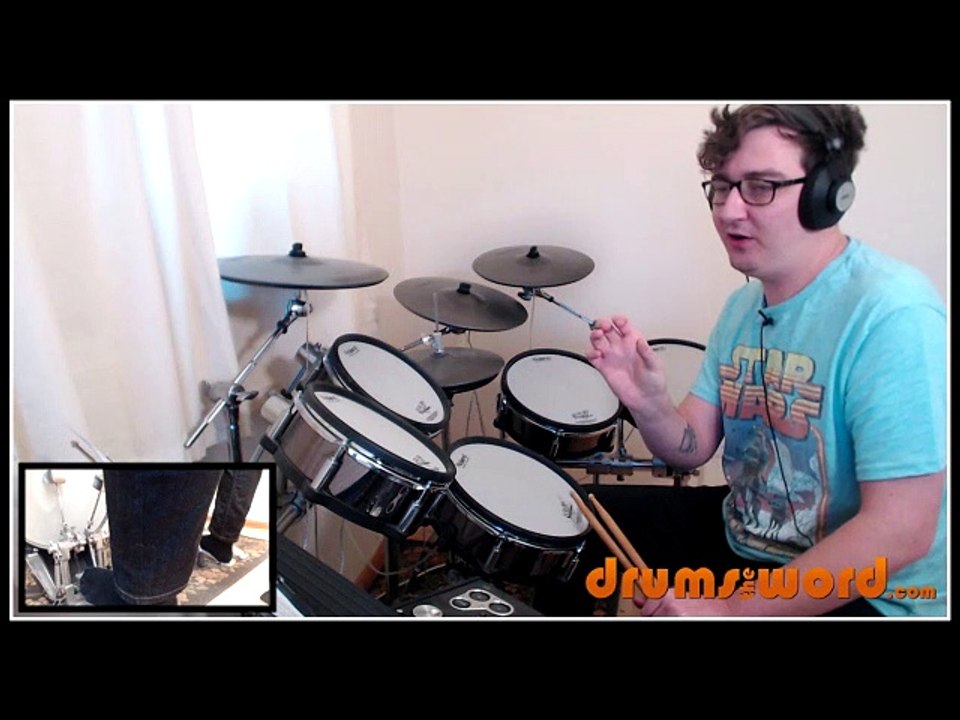 ★ Get It On (T. Rex) ★ FREE Video Drum Lesson | How To Play SONG (Bill Legend)