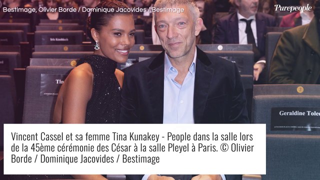 Vincent Cassel, son coup de foudre pour Tina Kunakey qui avait 18 ans : J'ai été surpris par son âge