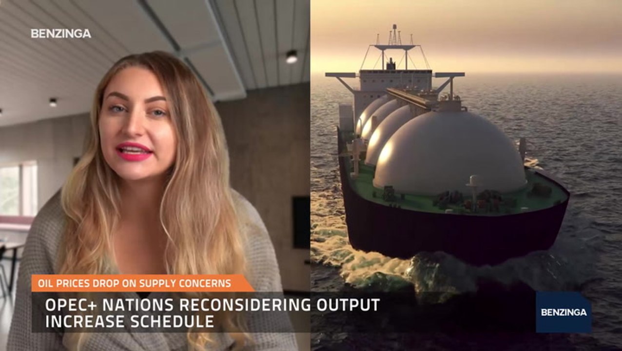 Oil Prices Drop On Supply Concerns