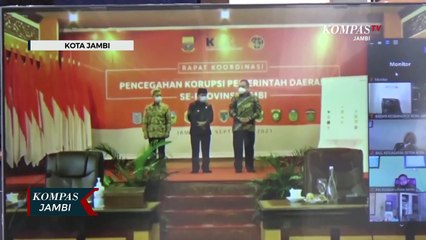 KPK Rapat Koordinasi Pencegahan Korupsi di Jambi