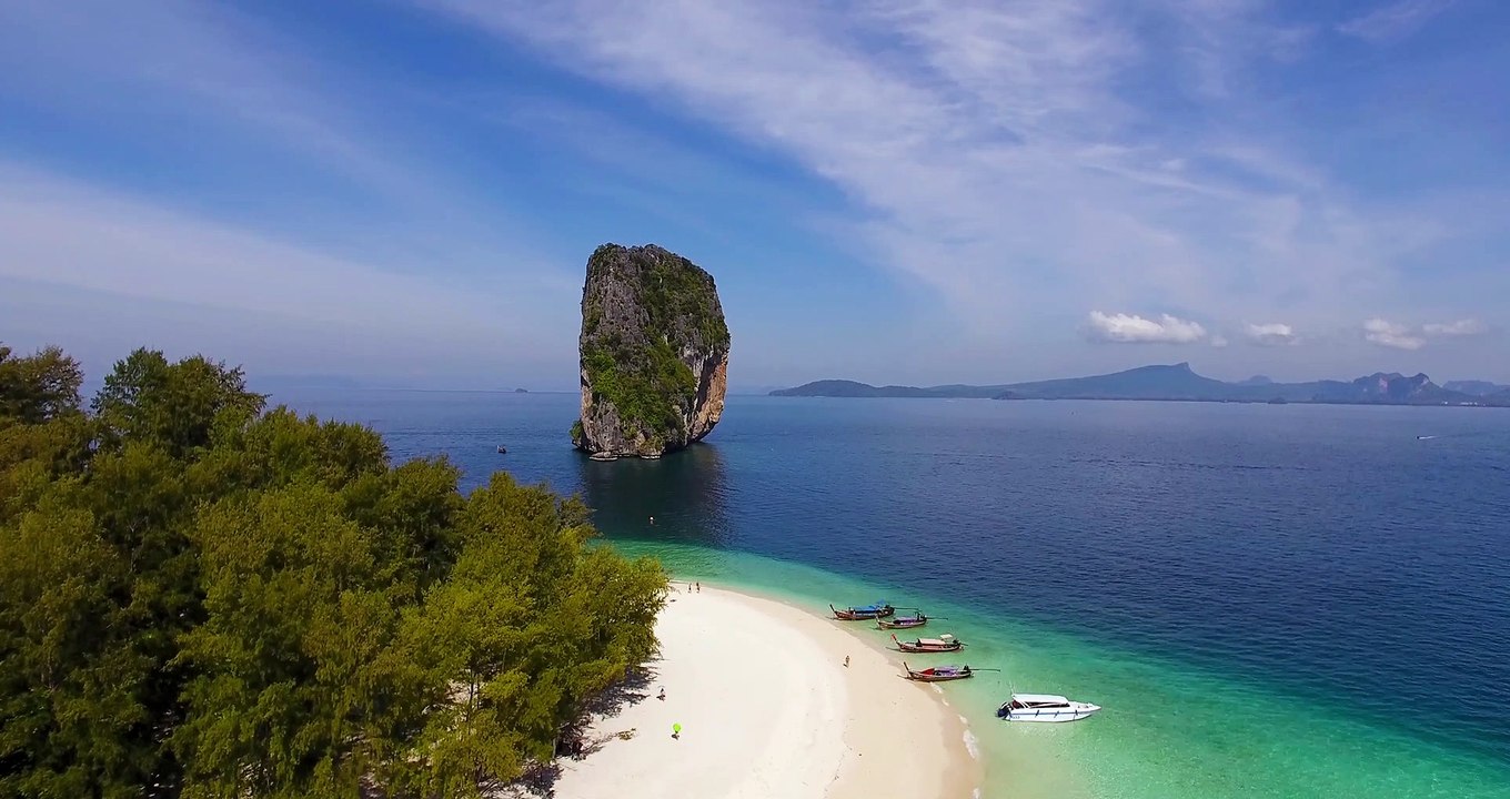 Beach  *Copyright free Drone Footage**Without Audio* 4K