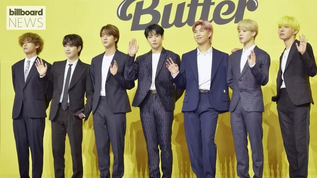 BTS Scores First Rock Airplay Charts Spot With Coldplay Collab ‘My Universe’ | Billboard News