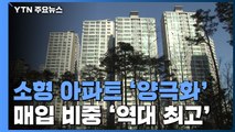 소형 아파트 거래비중 '최고'...소형 공공임대 '썰렁' / YTN