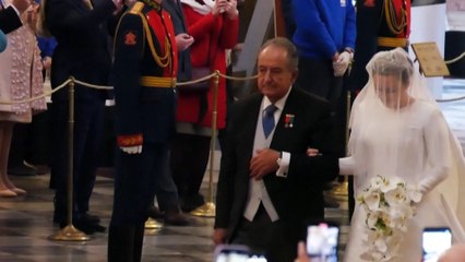 Rusya'da Bolşevik devriminden bu yana ilk defa kraliyet düğünü yapıldı