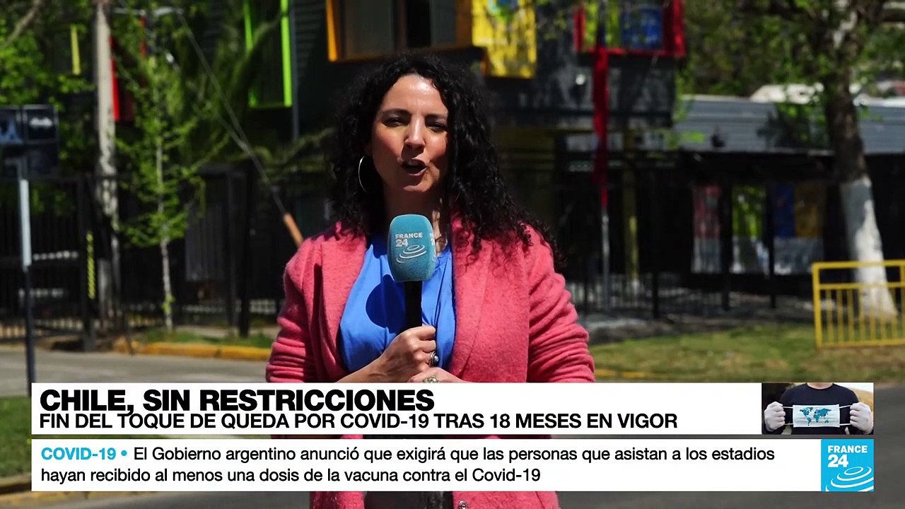 Chile pone fin al toque de queda por la pandemia de Covid-19