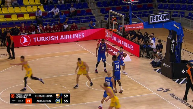 Barcelona thrashes ALBA at home | Round 1, Highlights | Turkish Airlines EuroLeague