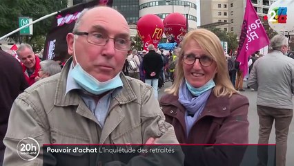Pouvoir d’achat : en colère, les retraités descendent dans la rue