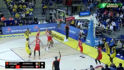 Fenerbahçe 61-57 Kızılyıldız (GENİŞ ÖZET)