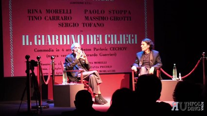 Incontro a teatro con Enrico Lucherini C’ERA QUESTO, C’ERA QUELLO