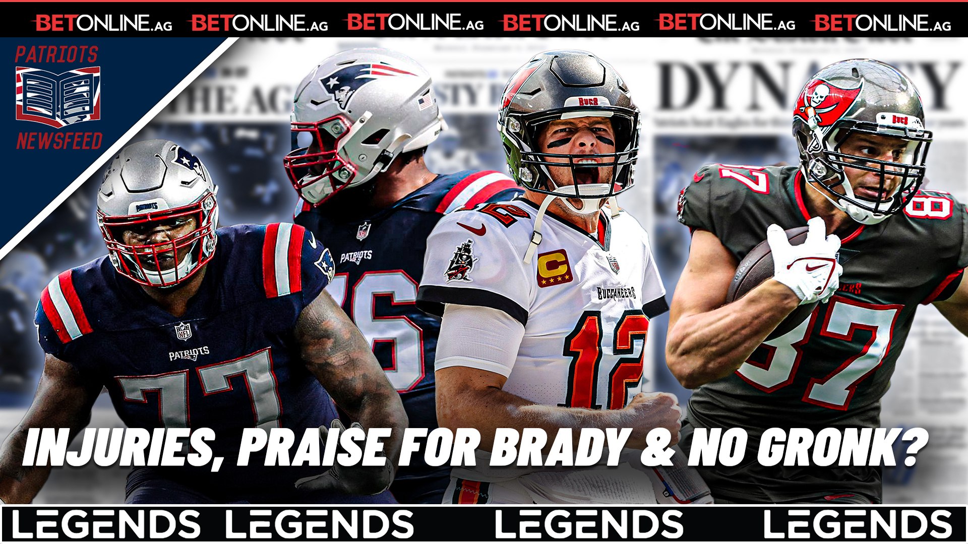 Buccaneers news: Rob Gronkowski on Tom Brady-Julian Edelman reunion