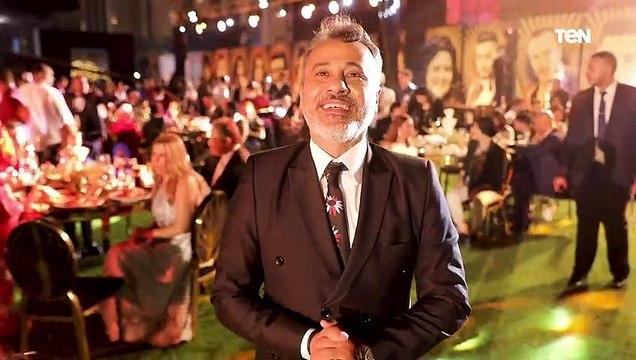 تكريم الفنان ايهاب فهمي بجائزة التميز عن دوره في ولاد ناس بمهرجان الفضائيات العربية