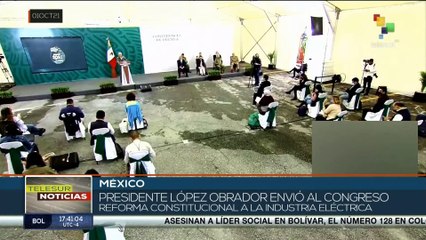 México: Pdte. López Obrador envía iniciativa de Ley al Congreso para fortalecer al sector eléctrico