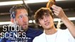 Josh Richards Comes to Barstool HQ to Try Dave Portnoy's Frozen Pizza